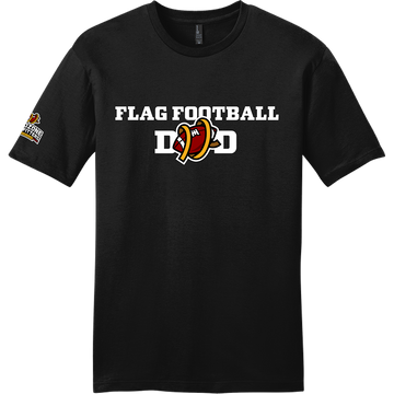 Flag Football Dad Logo - Short Sleeve Shirt