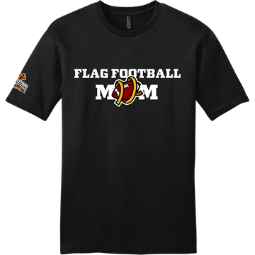 Flag Football Mom Logo - Short Sleeve Shirt