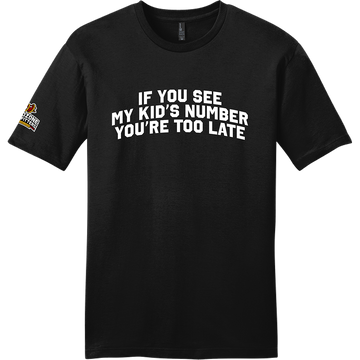Kid's Football # - Short Sleeve Shirt