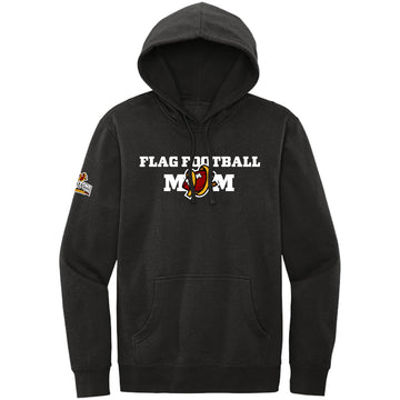 Flag Football Mom logo - Hoodie