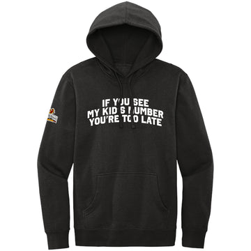 Kid's Football # - Hoodie