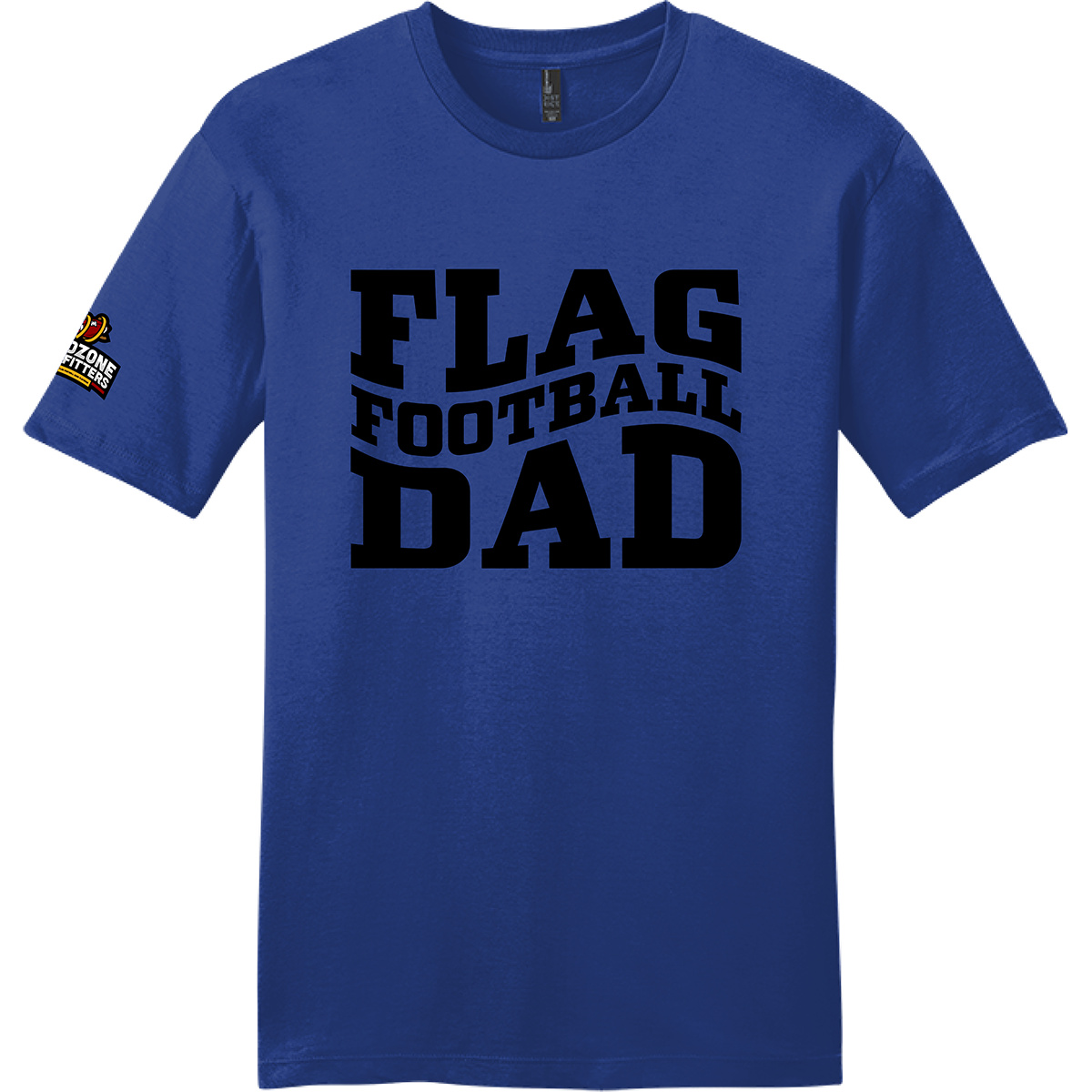 Flag Football Dad Wave - Short Sleeve Shirt