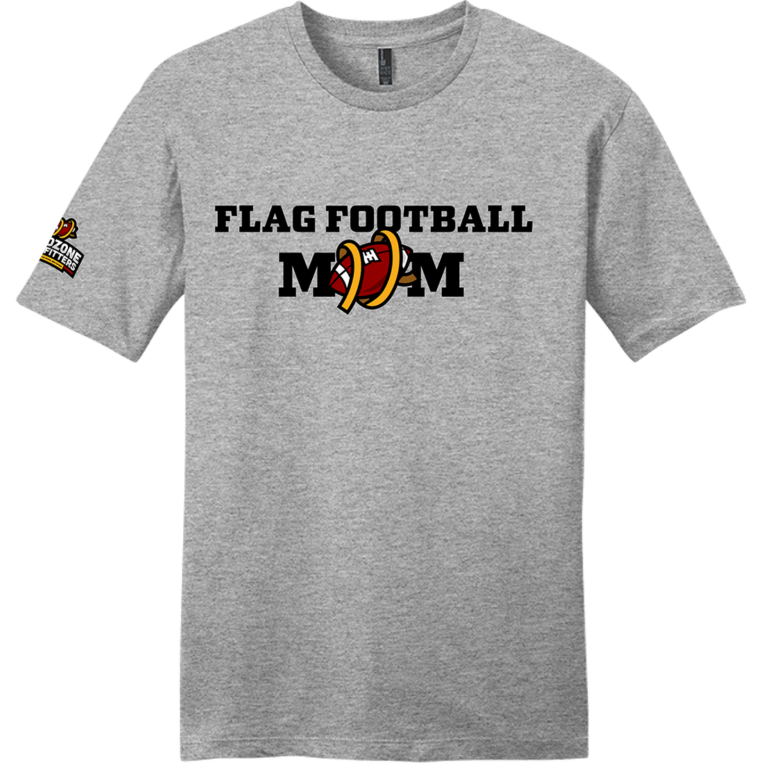 Flag Football Mom Logo - Short Sleeve Shirt